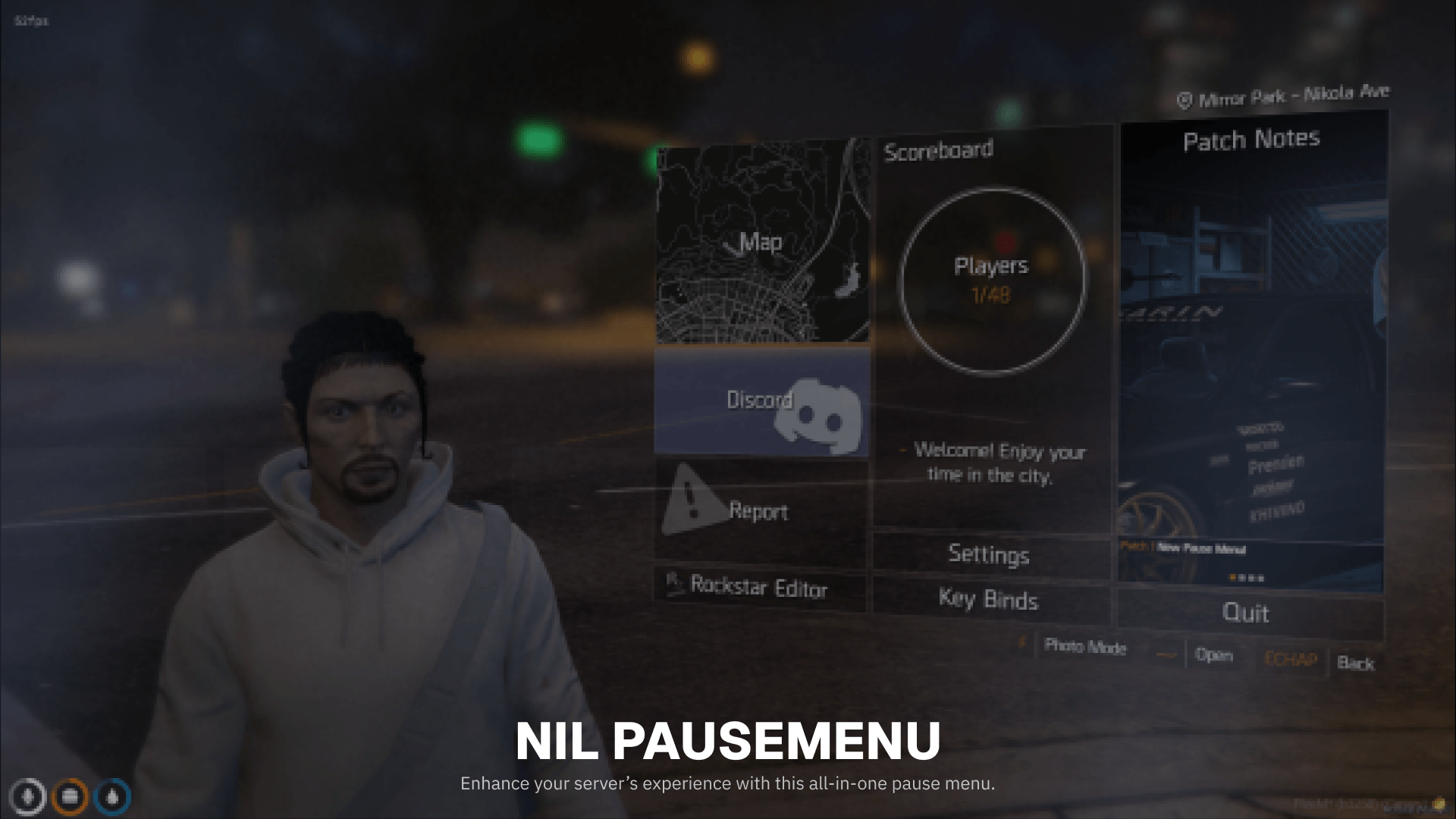 Pausemenu