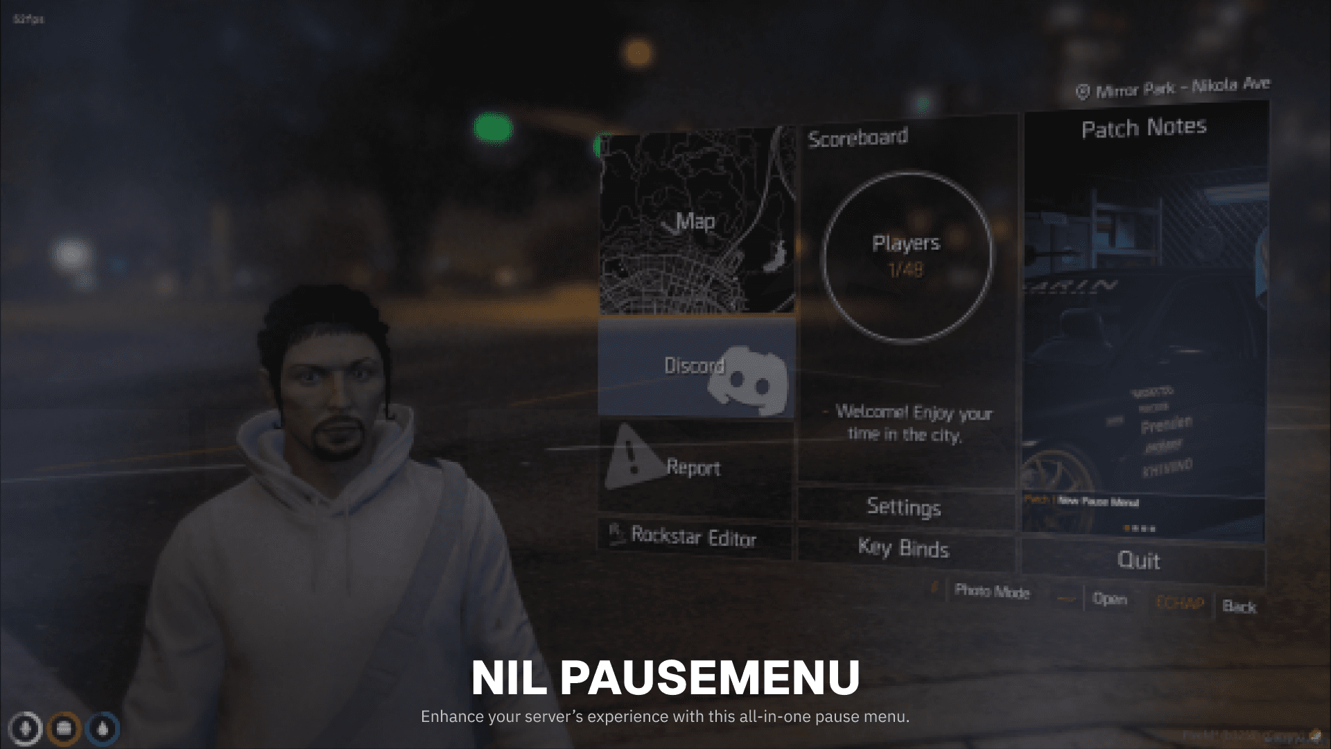 Pausemenu